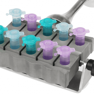 UP200St with VialTweeter sonotrode for Simultaneous Sample Preparation